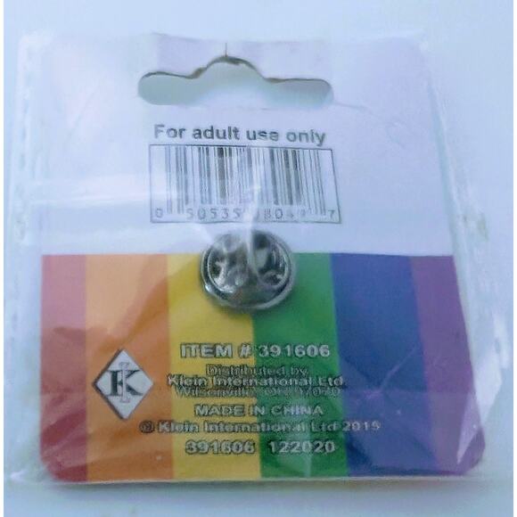 Love Is Love Pride Month Rainbow Pin CVS - Picture 3 of 3